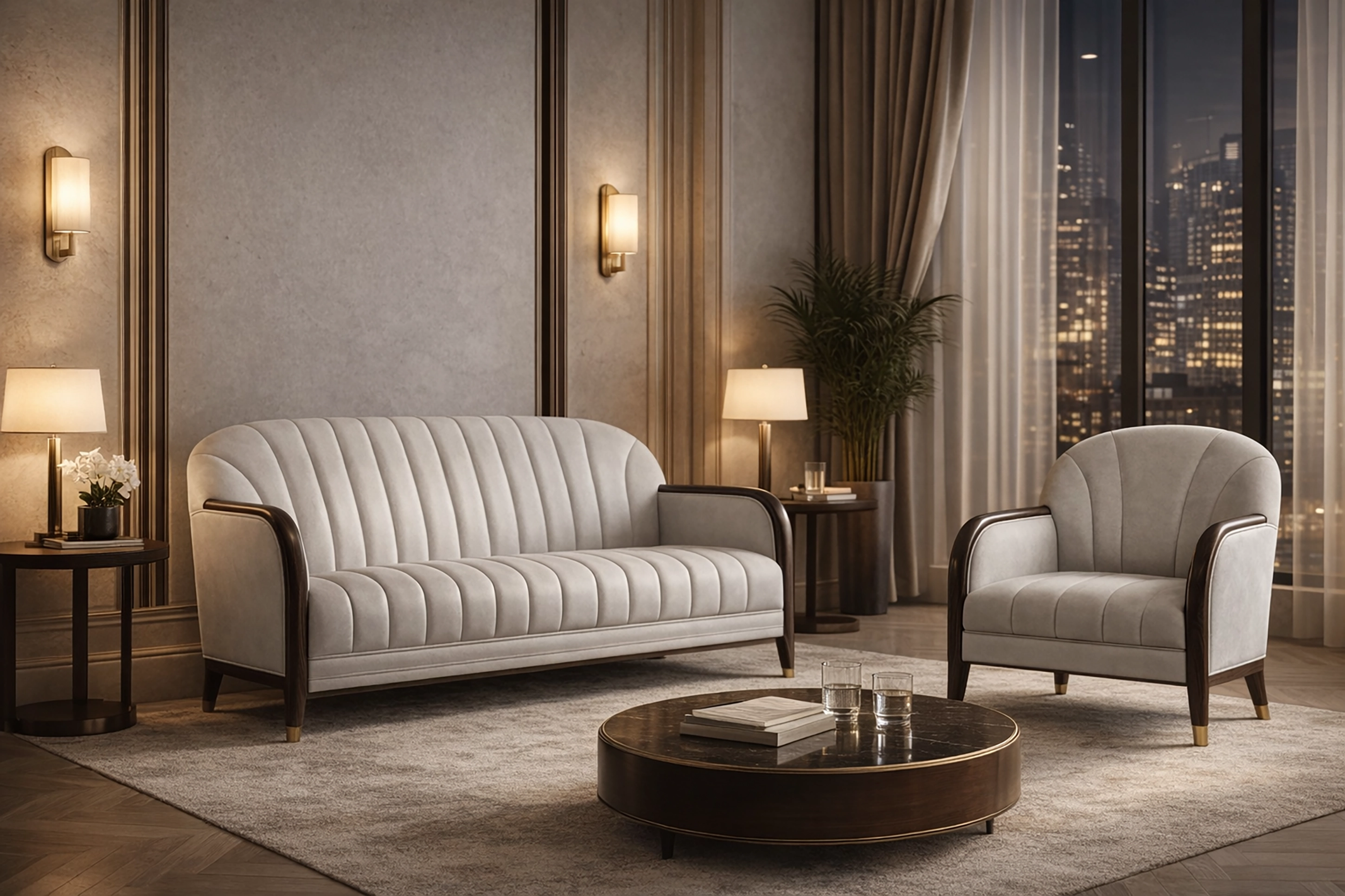 Ensemble canapé, salle d’attente ou salon — image 1